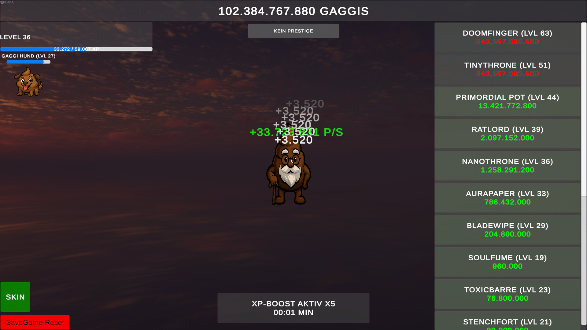 Gaggi Clicker 2 Screenshot 1