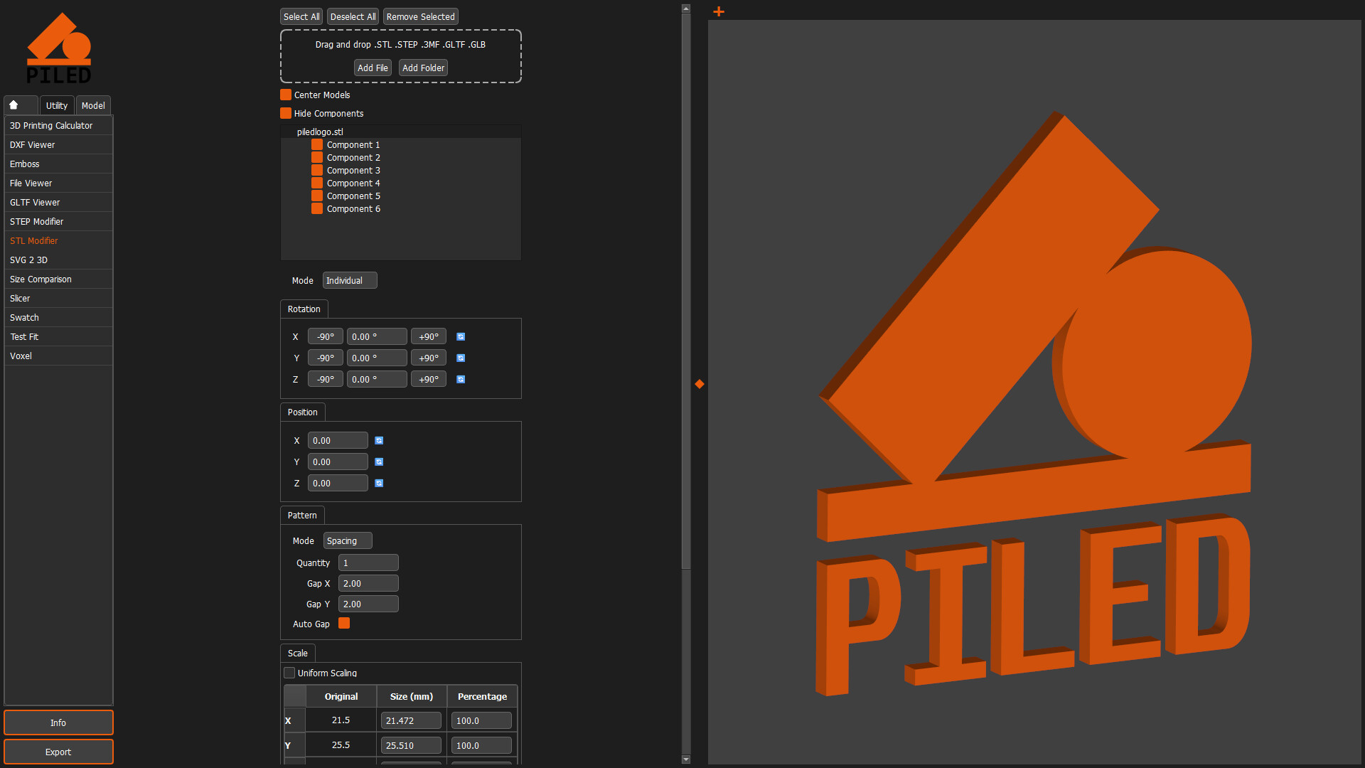 PILED 3D CAD MULTI TOOL Screenshot 29