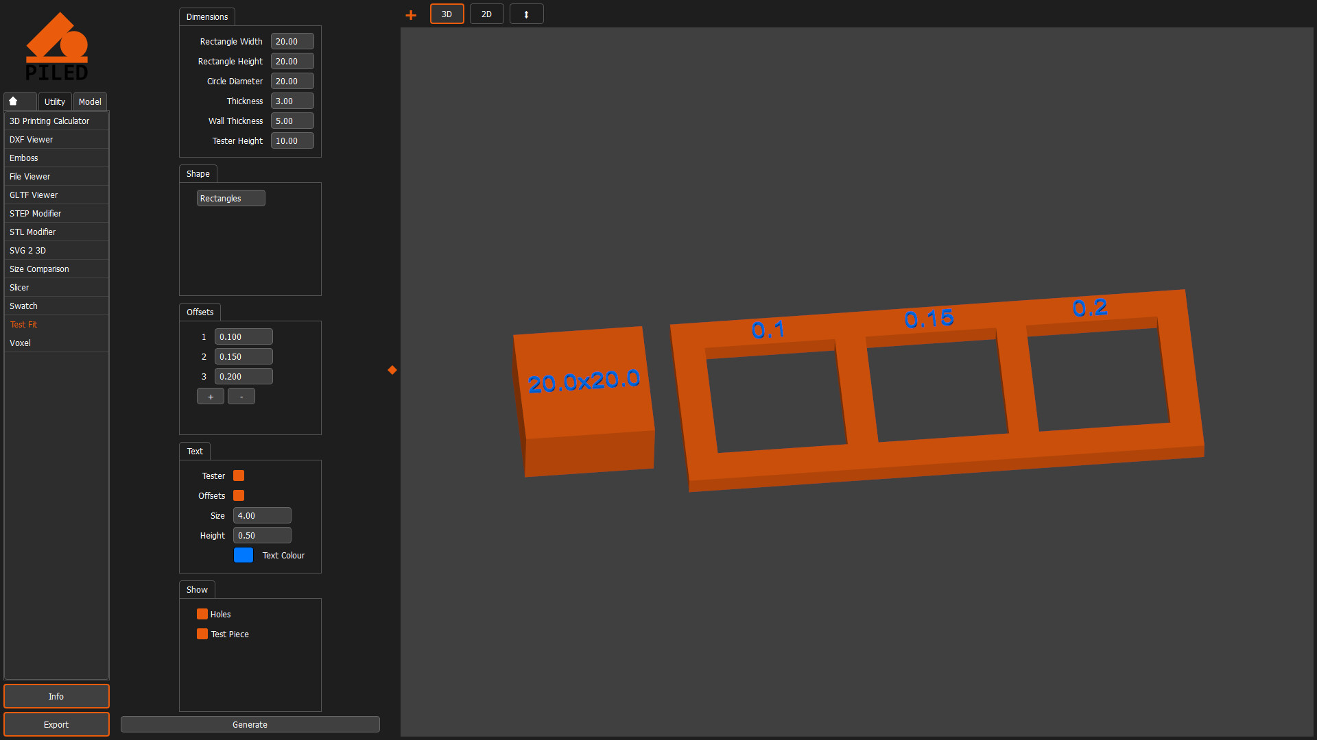 PILED 3D CAD MULTI TOOL Screenshot 16