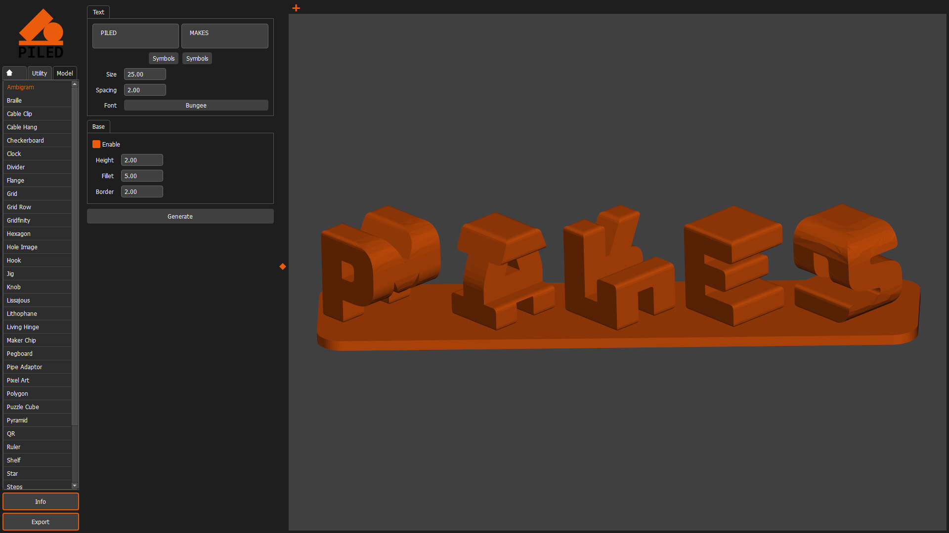 PILED 3D CAD MULTI TOOL Screenshot 7