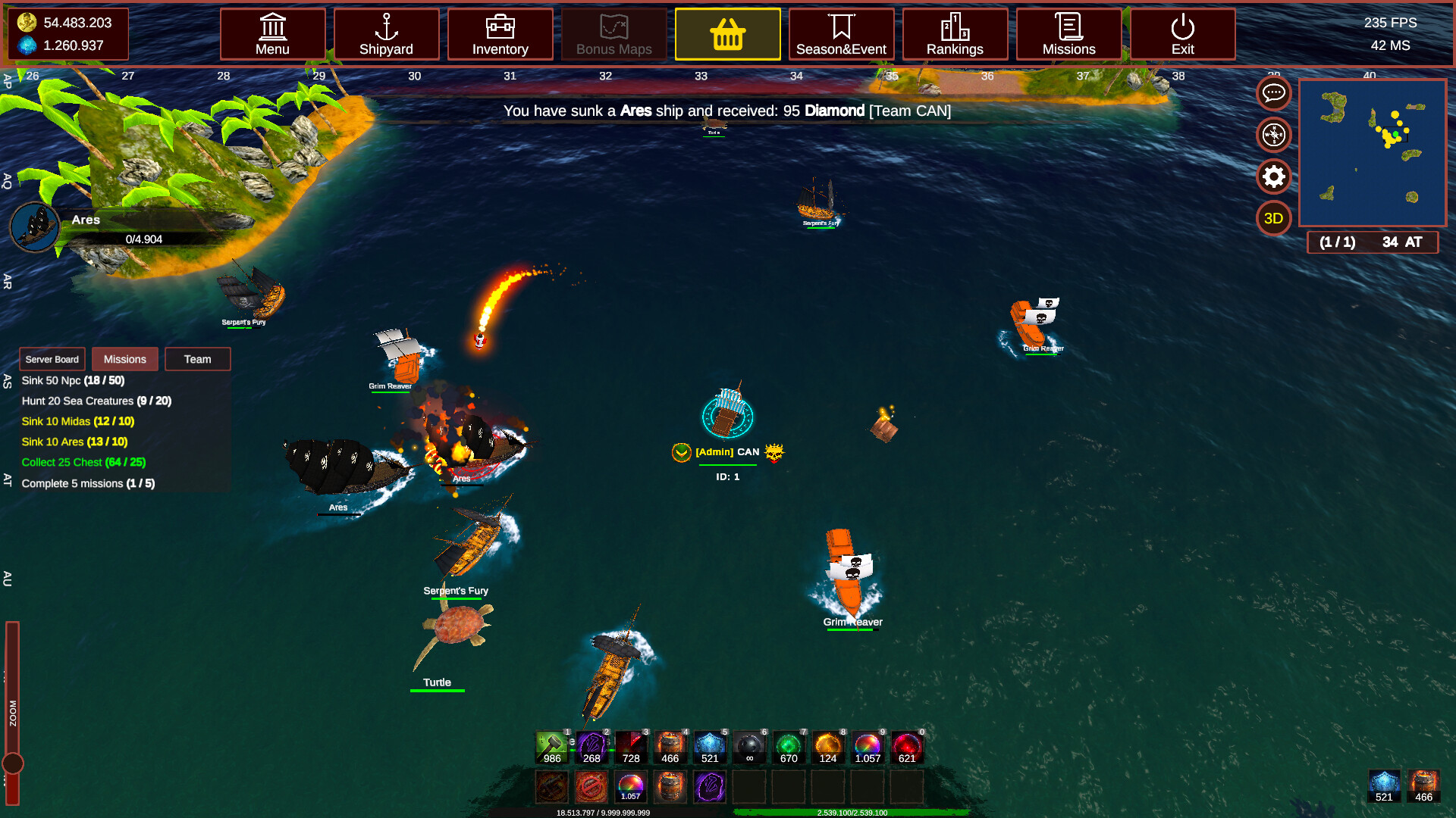 King Of The Pirates Screenshot 2