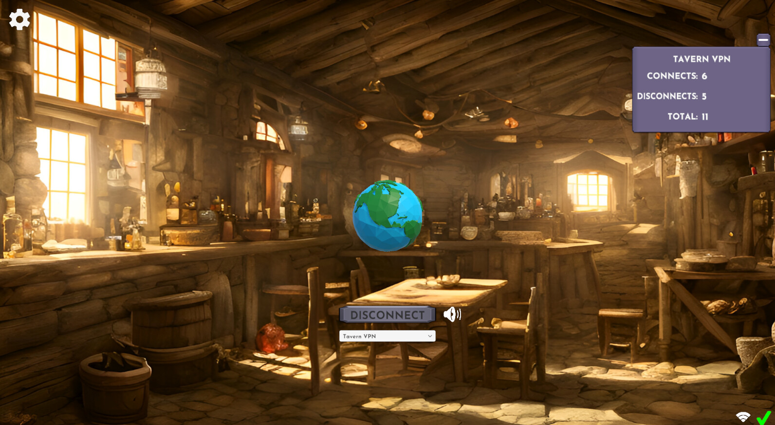 VPN Simulator Screenshot 1