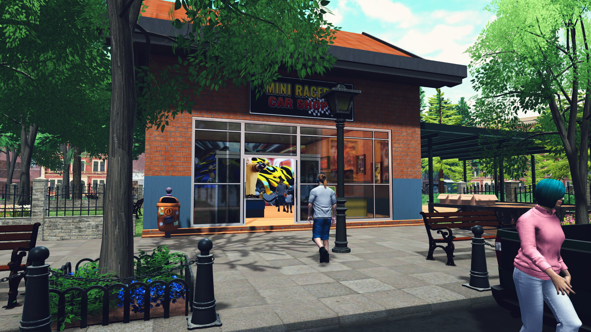 Mini Racer Car Shop Simulator Screenshot 0