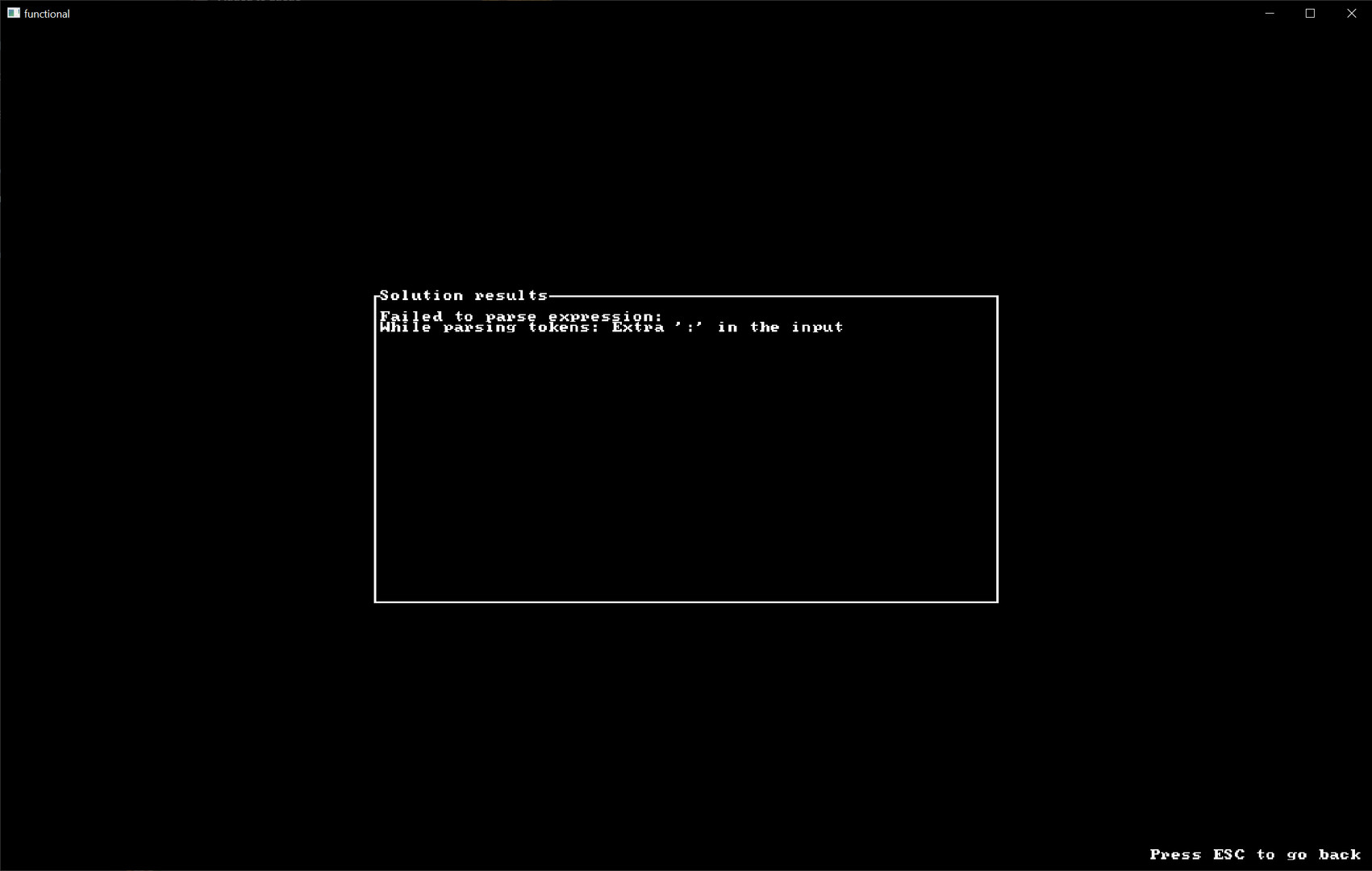functional Screenshot 0