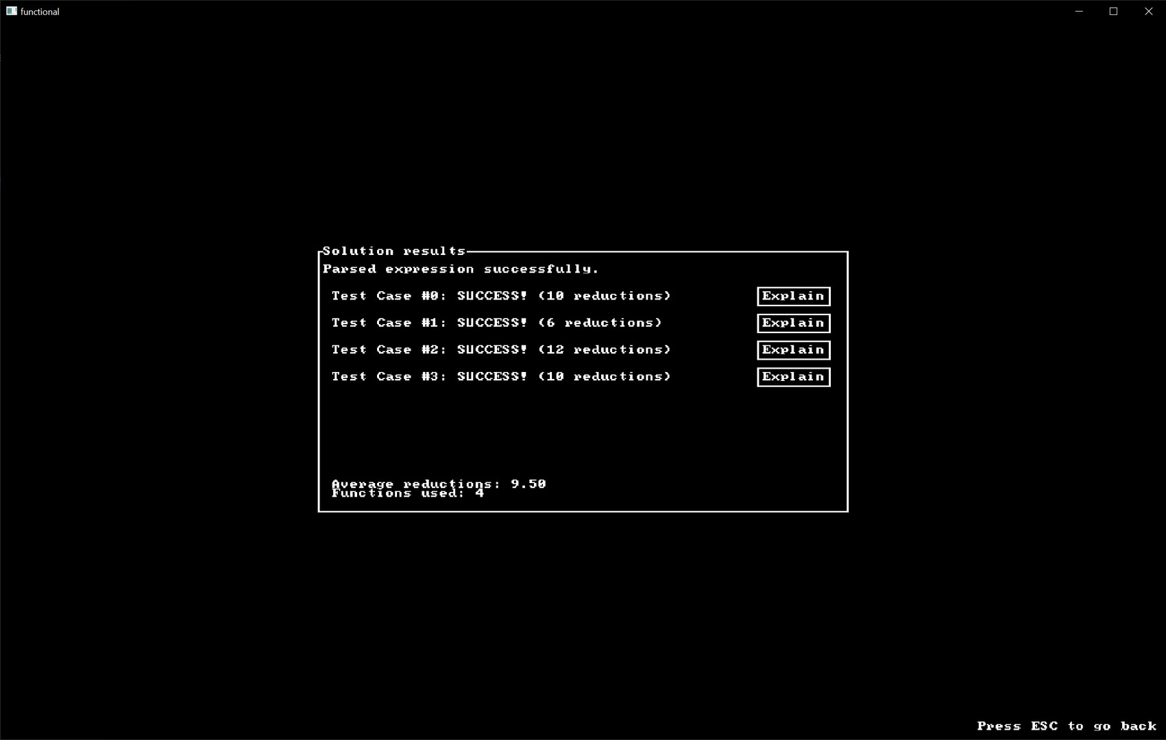 functional Screenshot 3