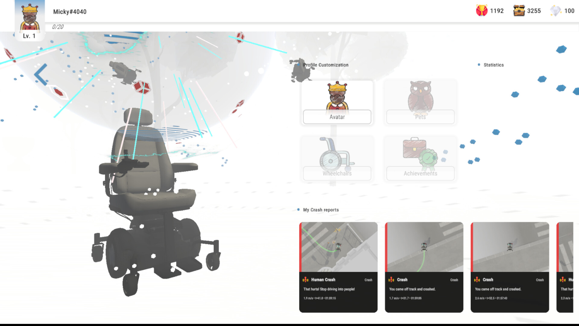 Powered Wheelchair Simulation Screenshot 2