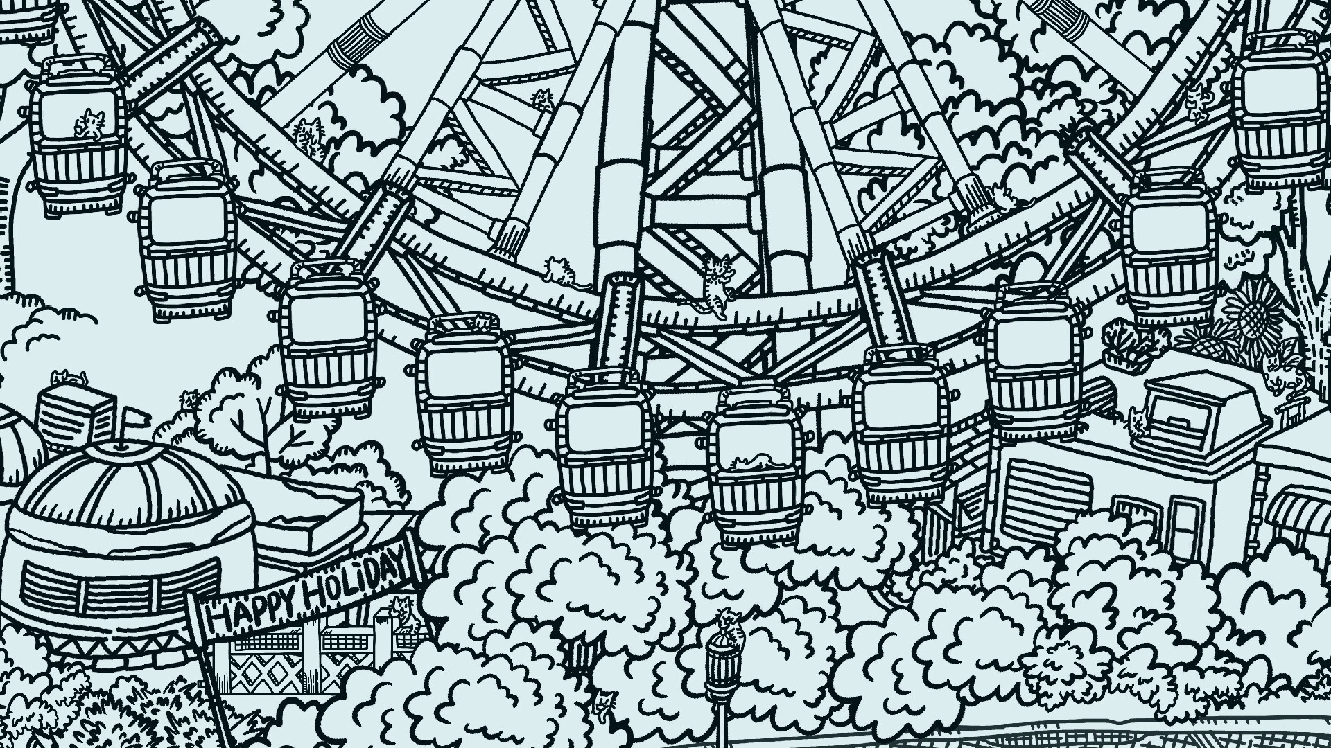 Finding Cats In Amusement Park Screenshot 0