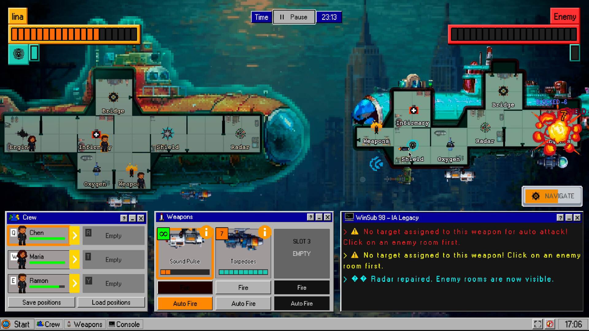 Submarine Homesick Blues Screenshot 3