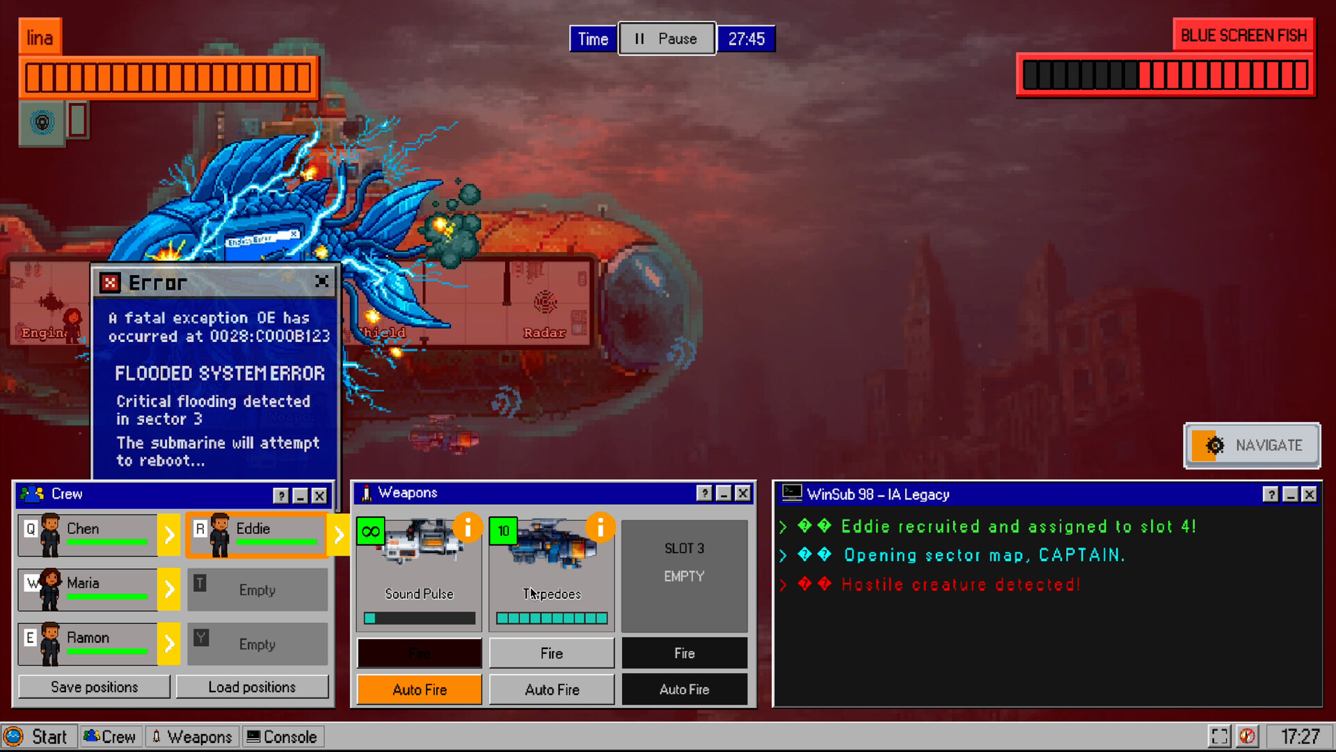 Submarine Homesick Blues Screenshot 5