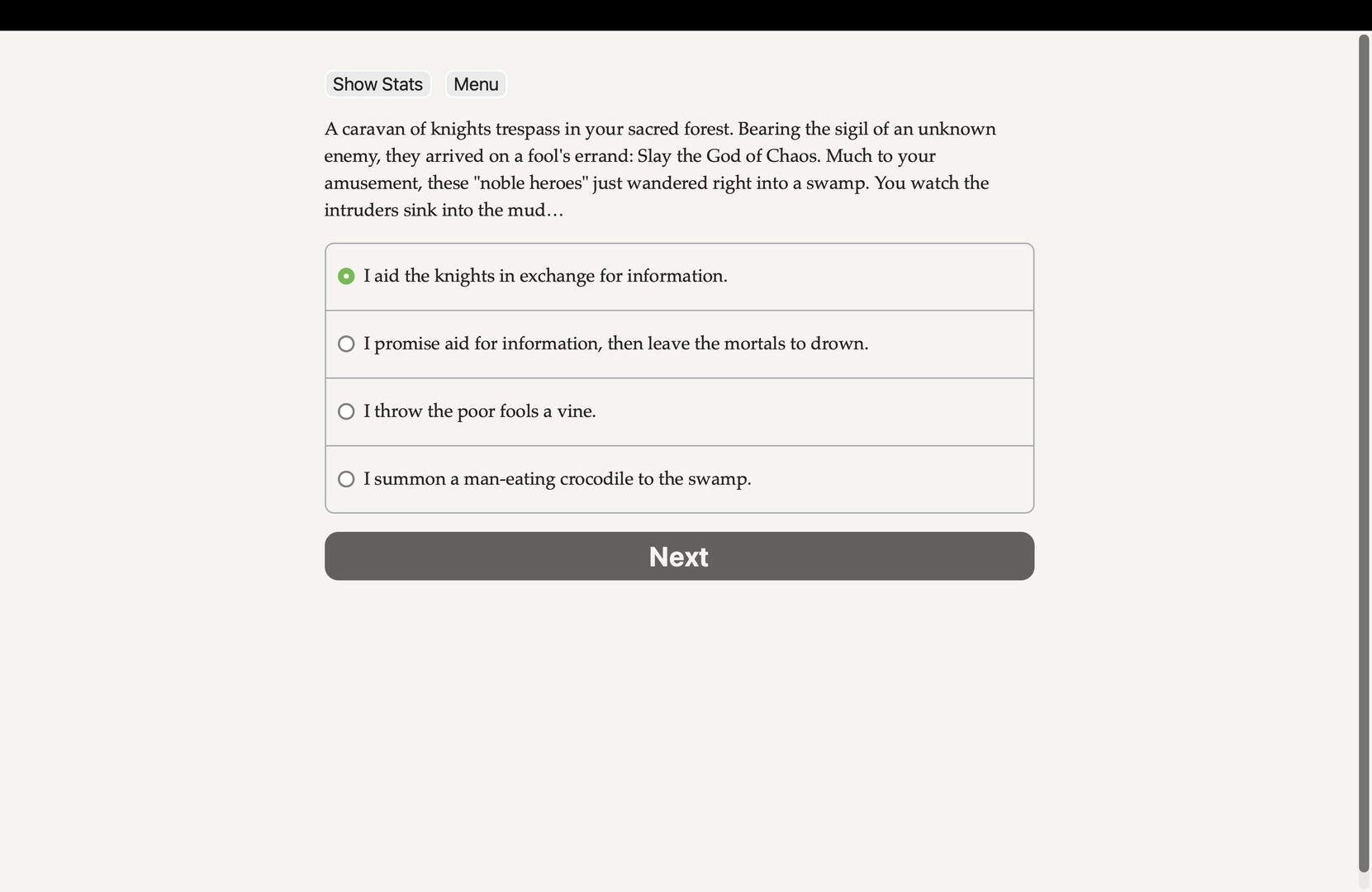 God of Chaos Screenshot 0