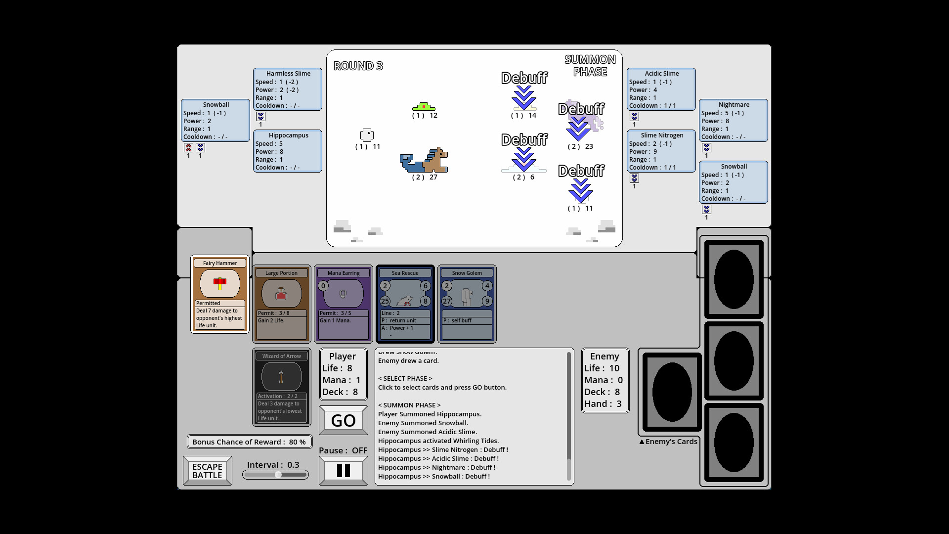 Wizards & Summons Screenshot 2