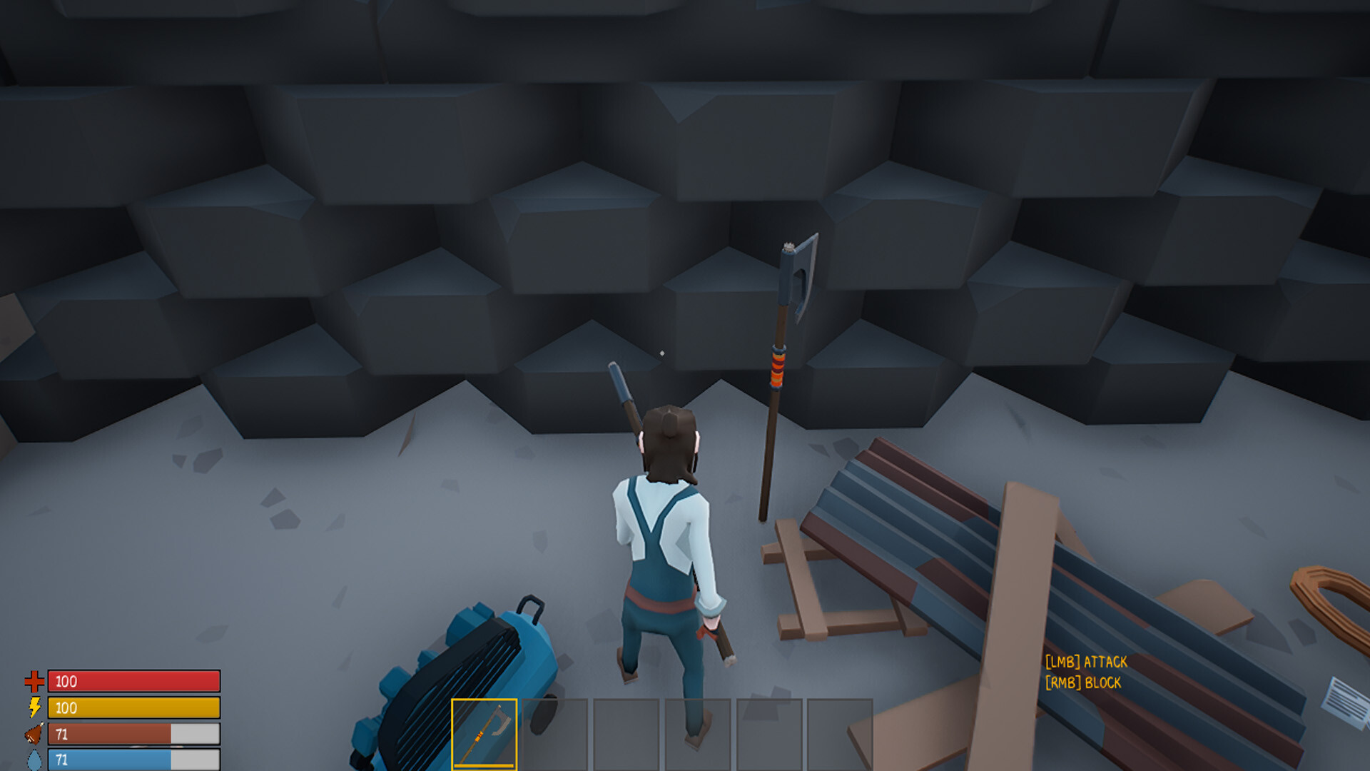 SurrounDead Poly Construction Metal Axe Screenshot 0
