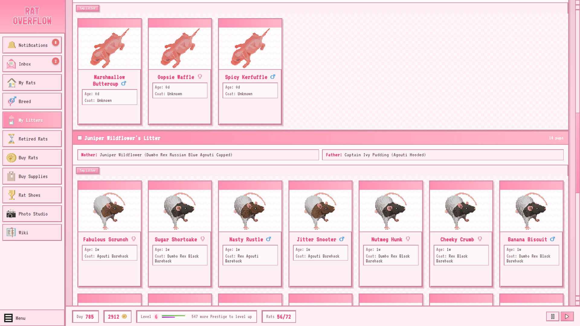 Rat Overflow Screenshot 3