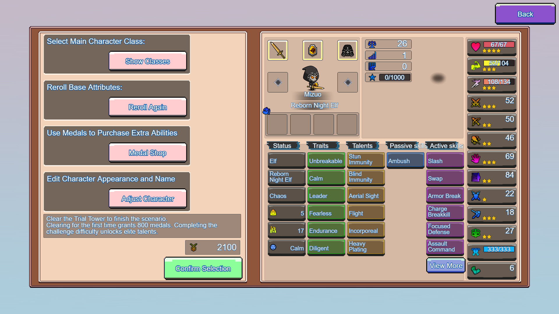 Fantasy Wars: Endless Heroes Screenshot 1