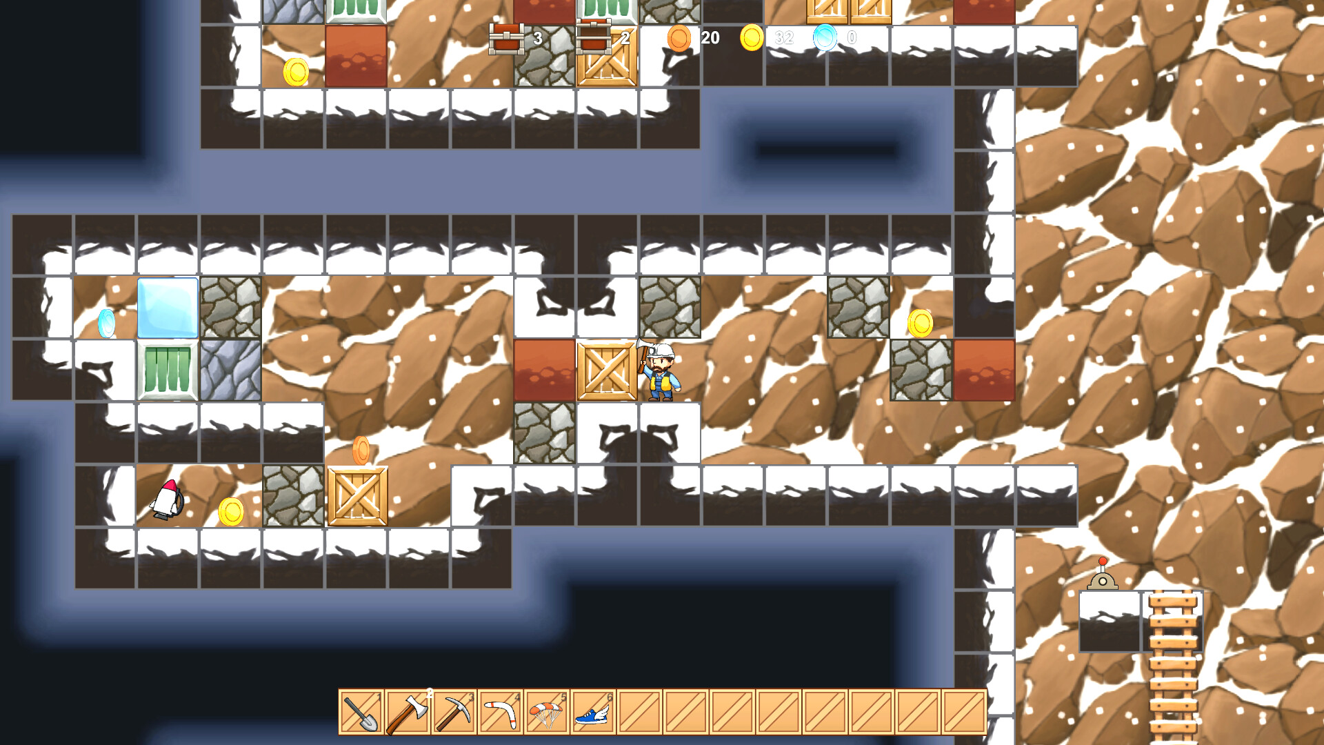 Miner Open Chests Screenshot 7