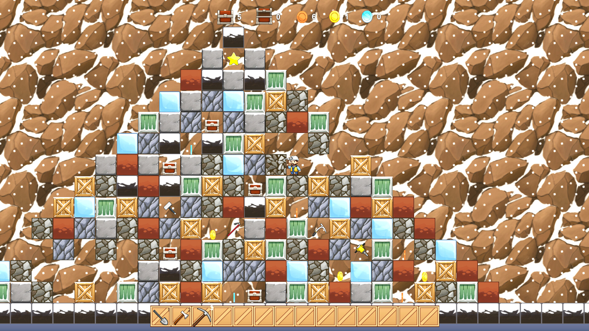 Miner Open Chests Screenshot 1