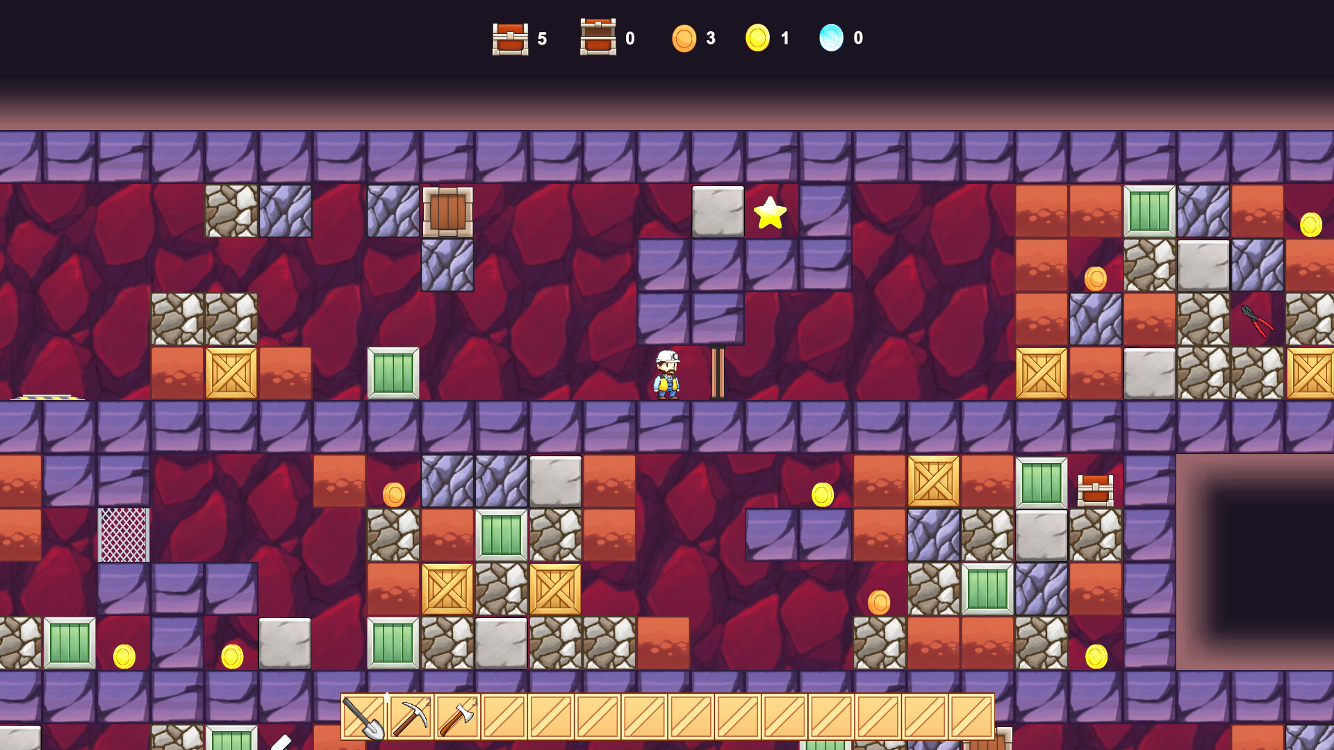 Miner Open Chests Screenshot 3