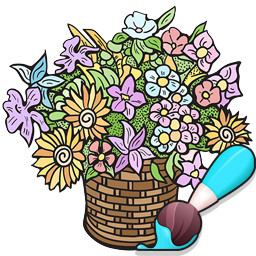 Flowers - completed icon