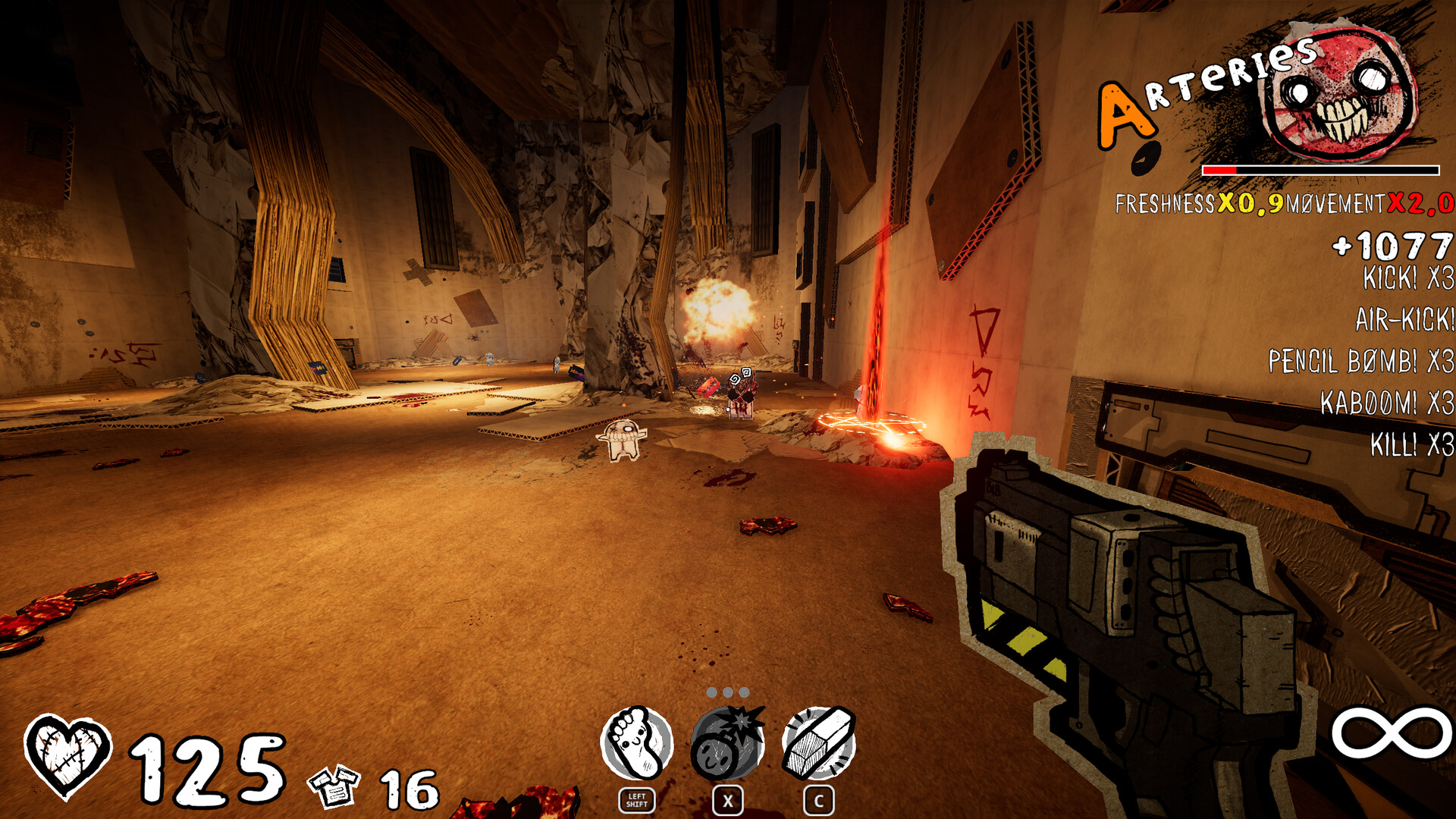 PAPERHEAD Demo Screenshot 5