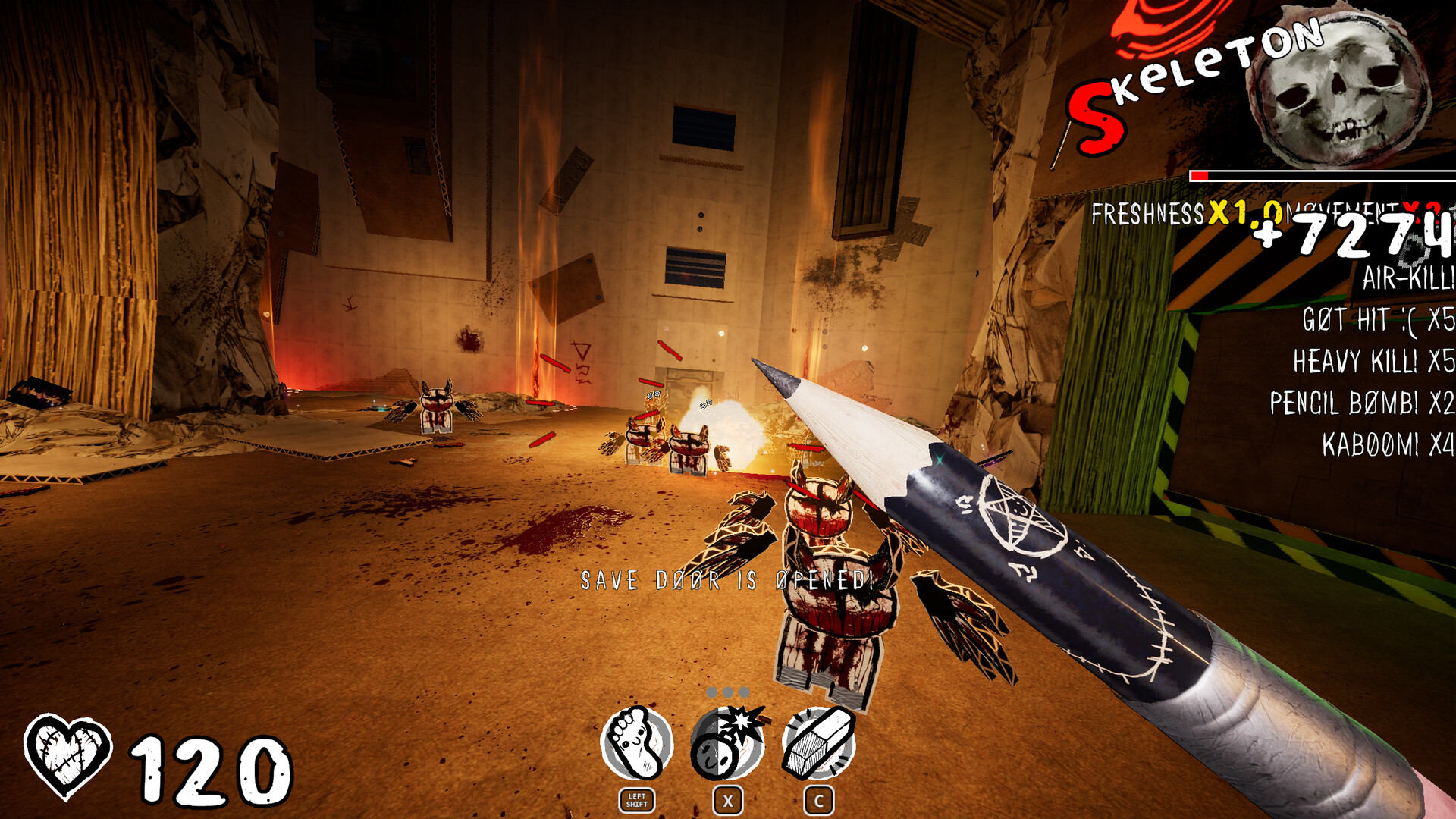 PAPERHEAD Demo Screenshot 2