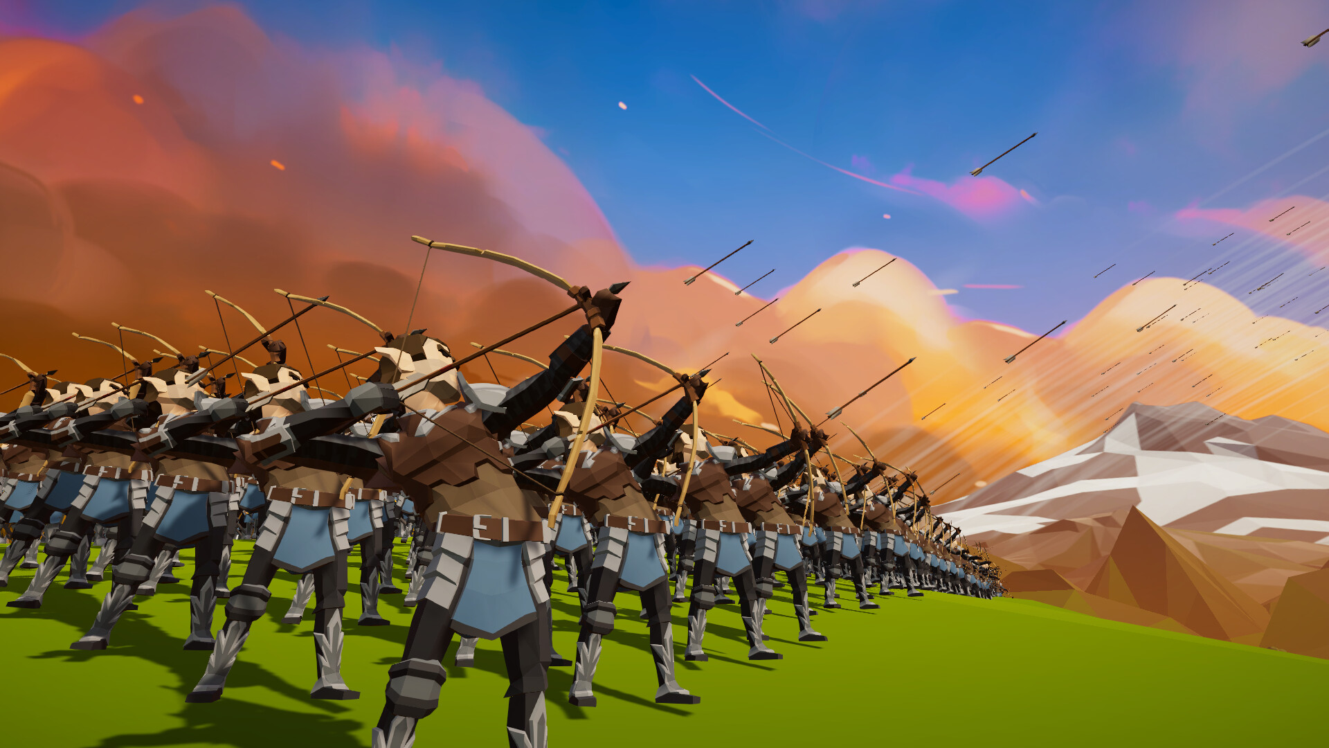 Polygon Fantasy Battle Simulator Screenshot 2