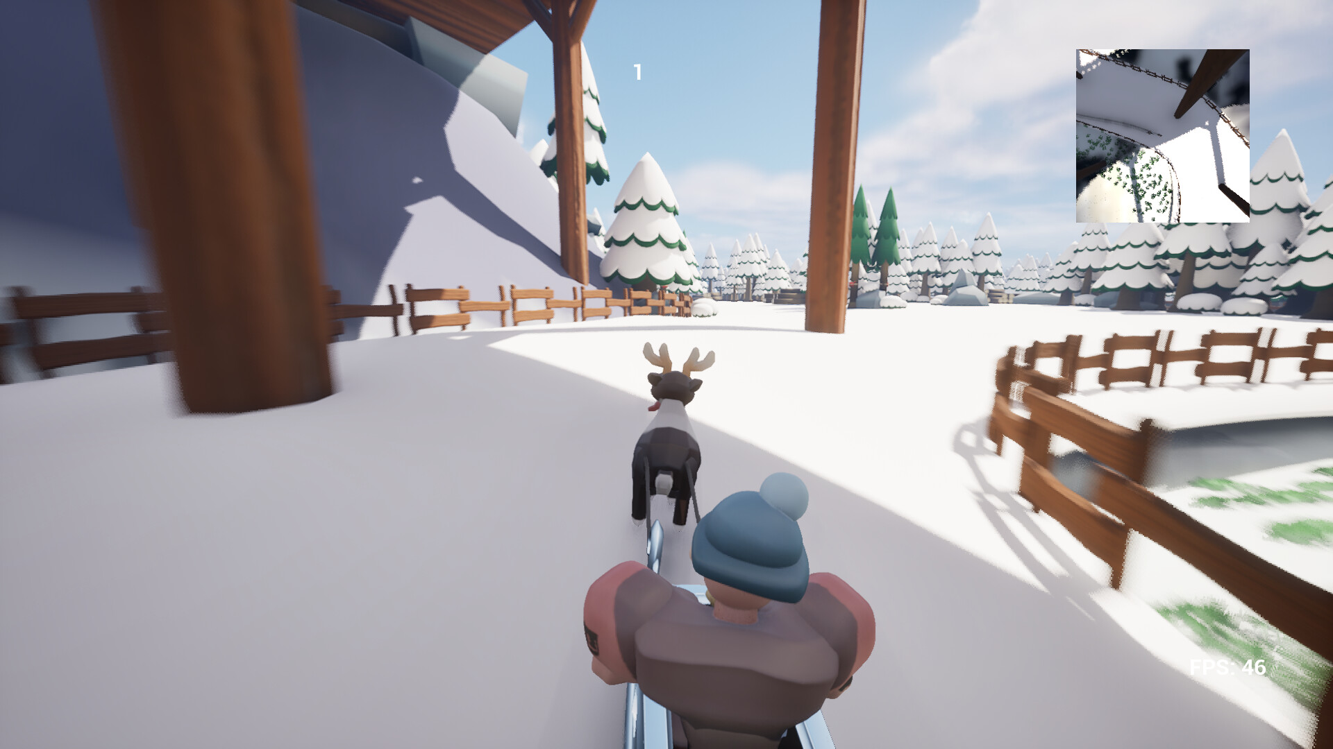 Reindeer Racing Screenshot 4