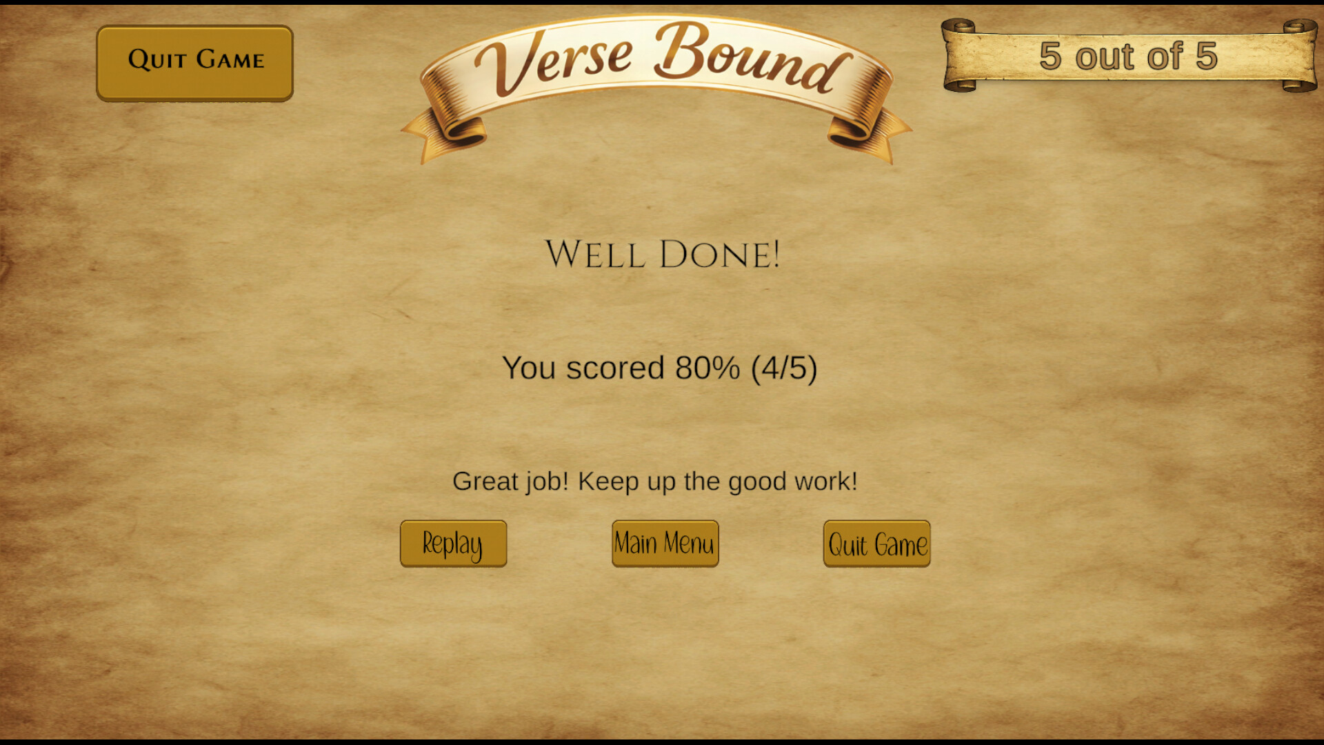 Verse Bound Screenshot 3