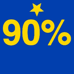 10% loss icon