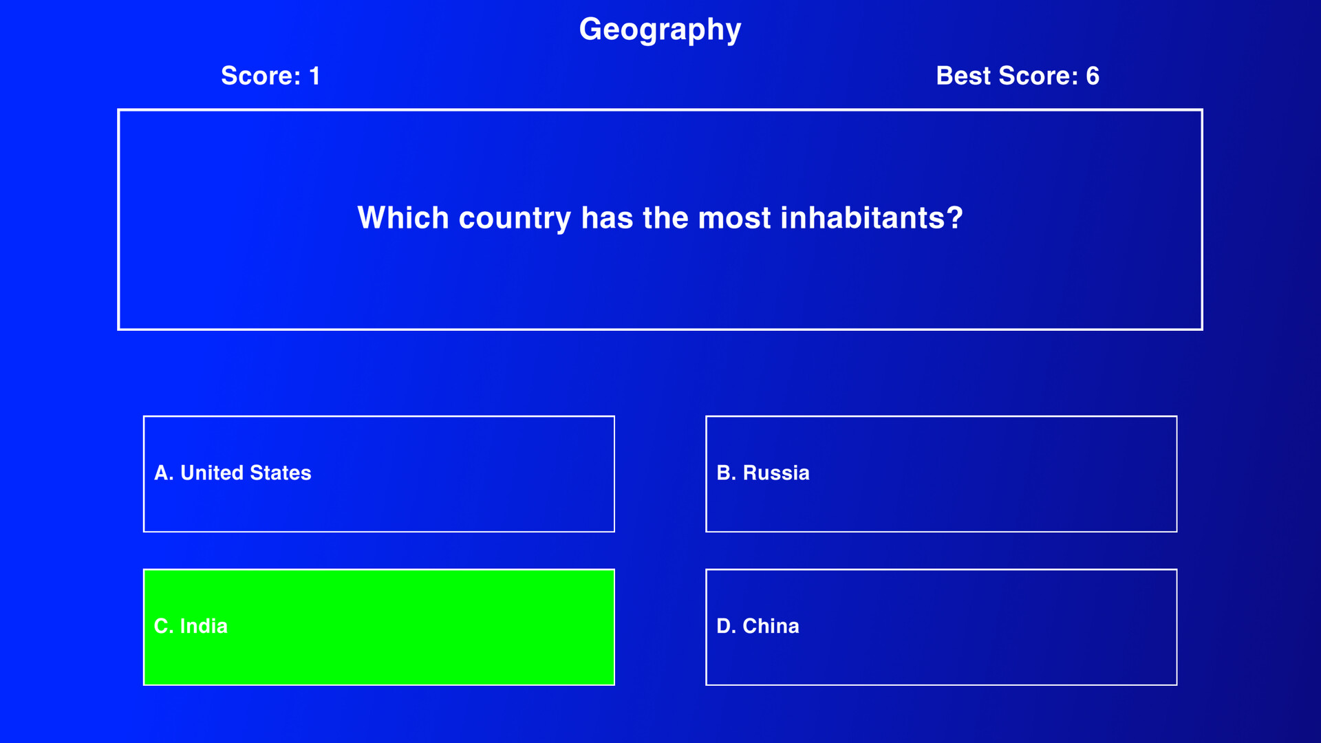 Quizverse Screenshot 1