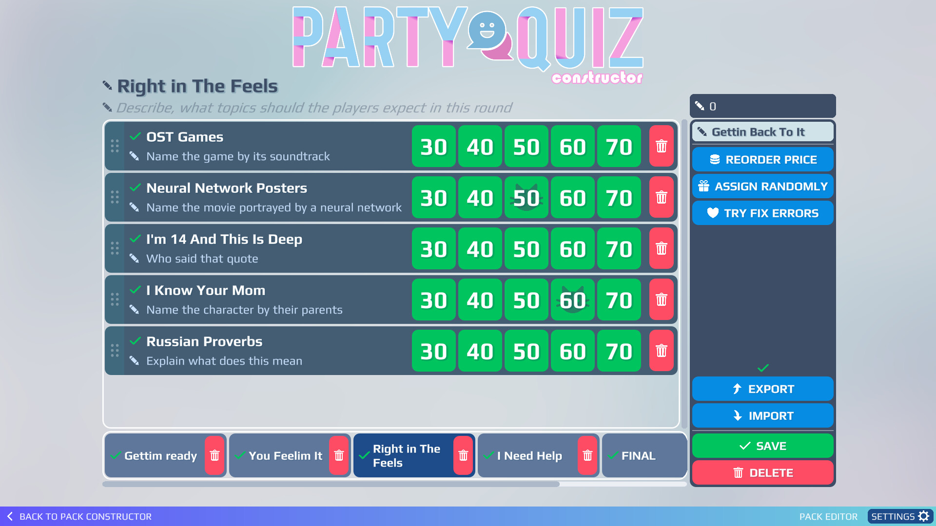 Party Quiz Screenshot 3