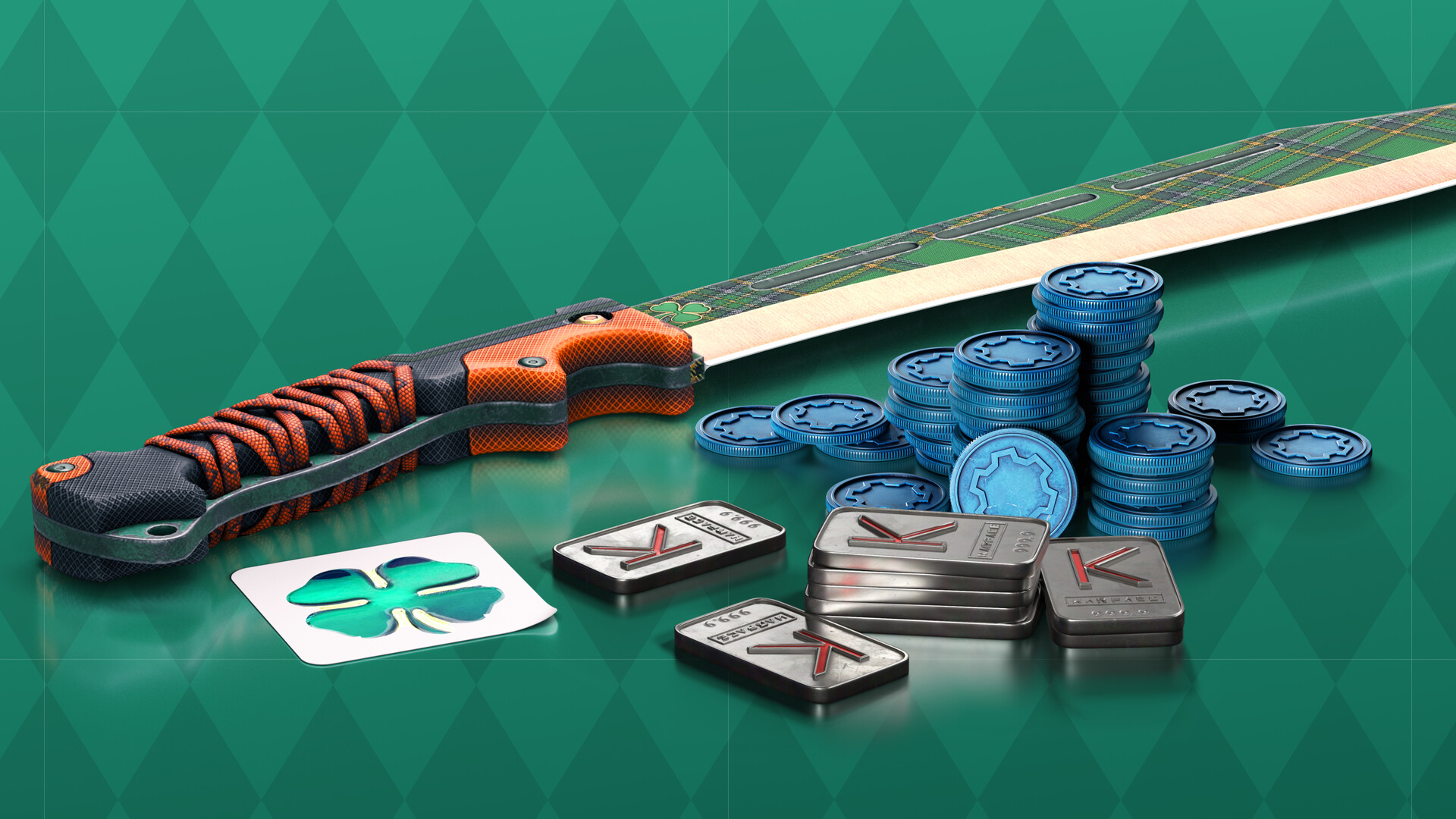 Warface: Clutch — “Leprechaun’s Gold” pack Screenshot 0