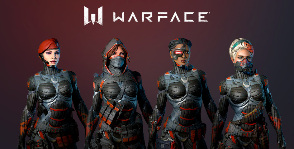 Warface: Clutch — Female nanosuits set Screenshot 1