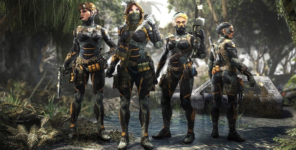 Warface: Clutch — Female nanosuits set Screenshot 0