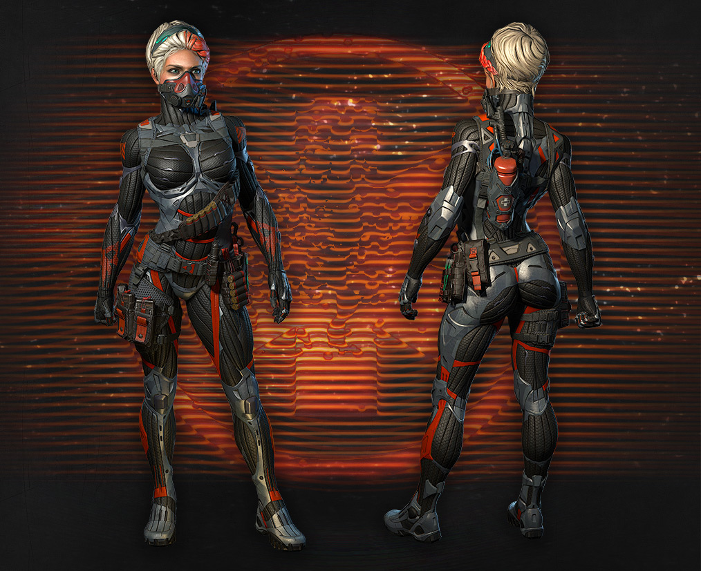 Warface: Clutch — Crysis Female Nanosuit Pack Screenshot 3