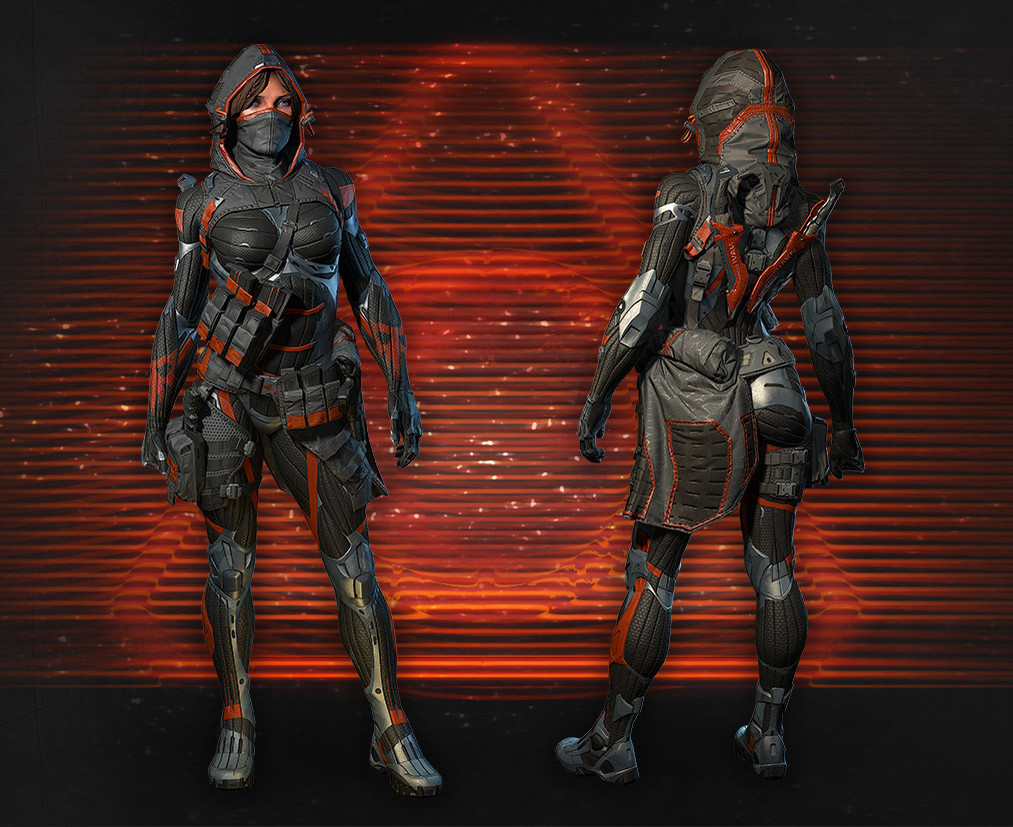 Warface: Clutch — Crysis Female Nanosuit Pack Screenshot 2