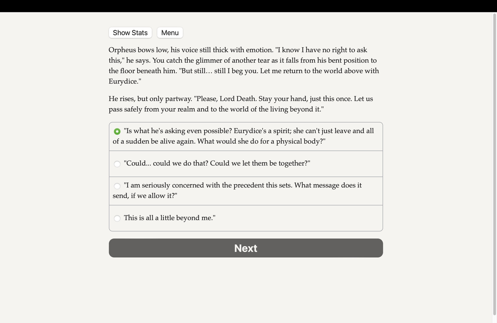 Fields of Asphodel Screenshot 0