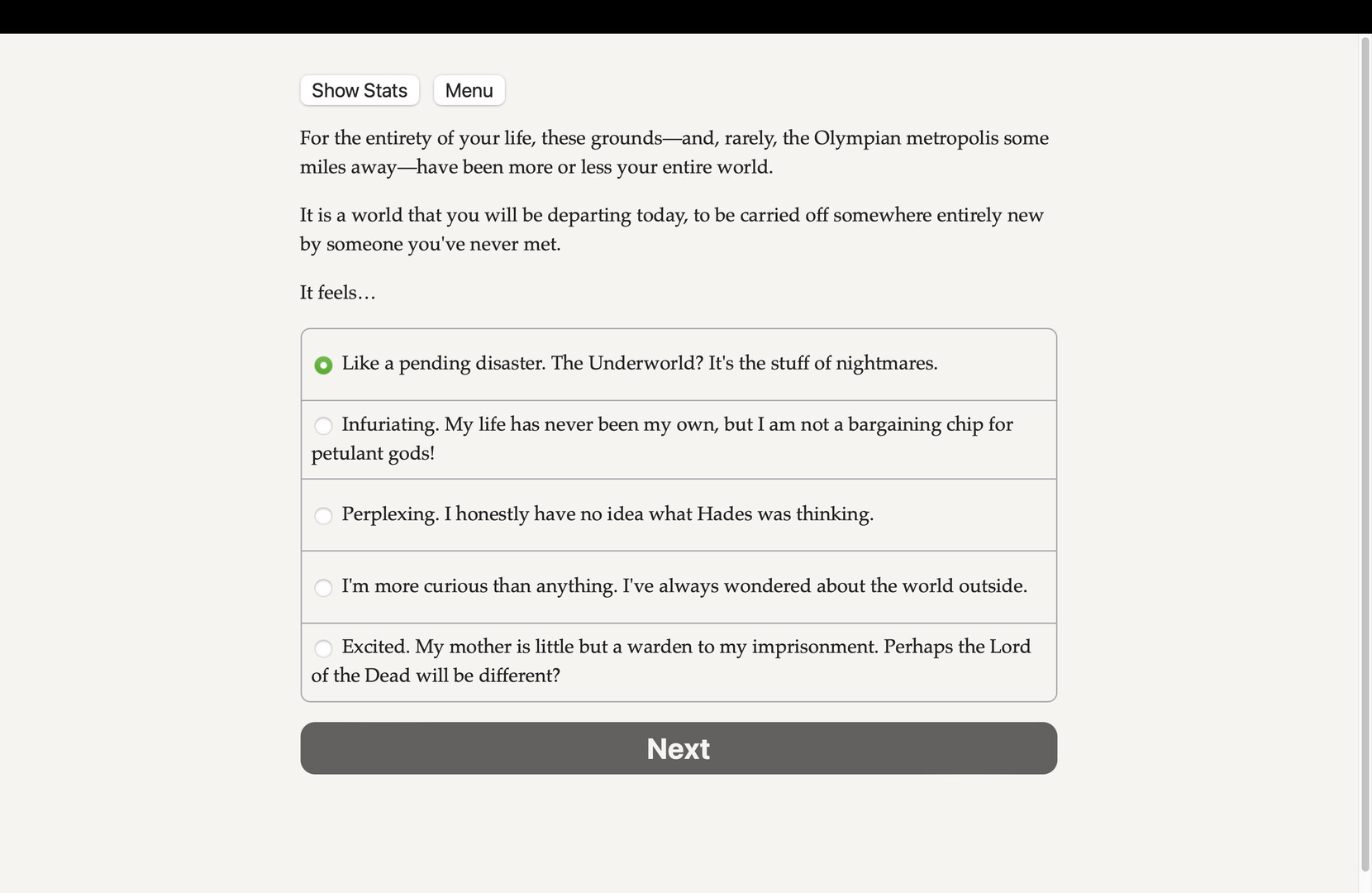 Fields of Asphodel Screenshot 2