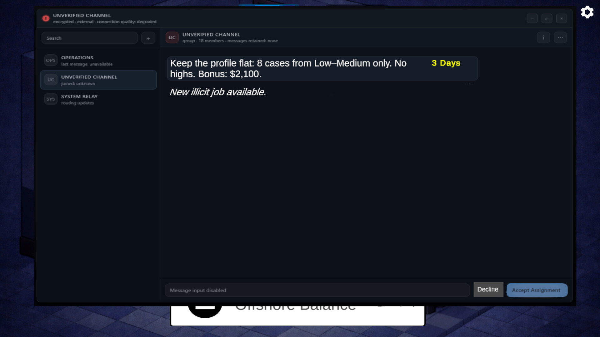 Next Caller: An Insider Threat Screenshot 4