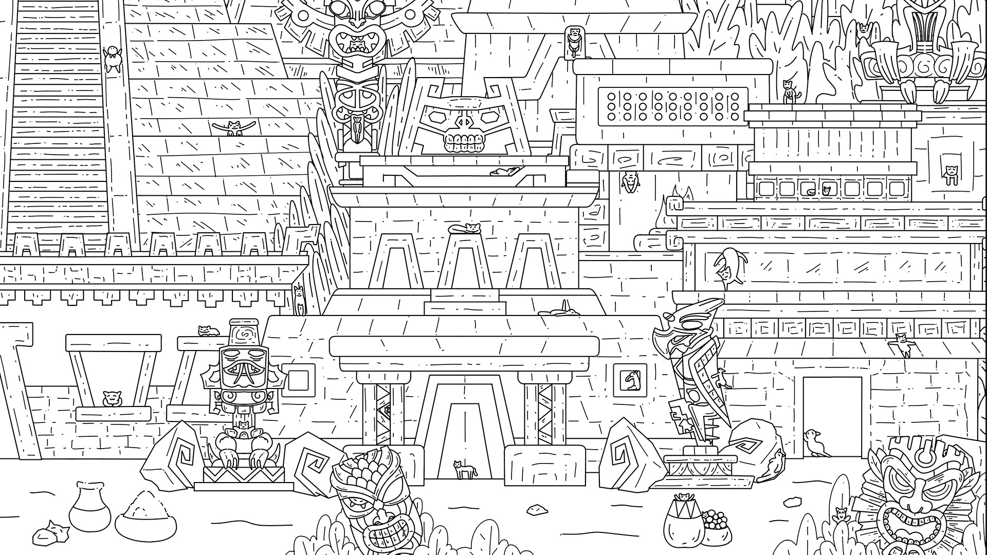 100 Aztec Cats Screenshot 17