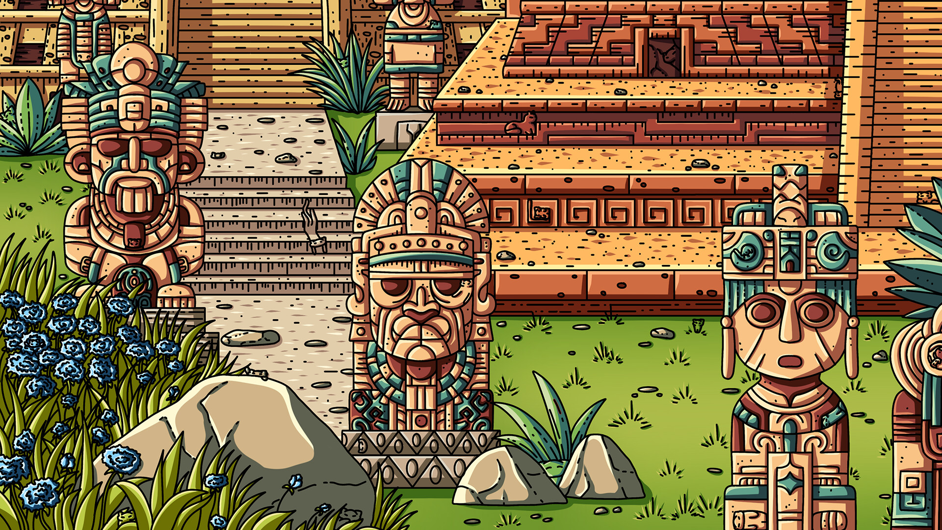100 Aztec Cats Screenshot 6