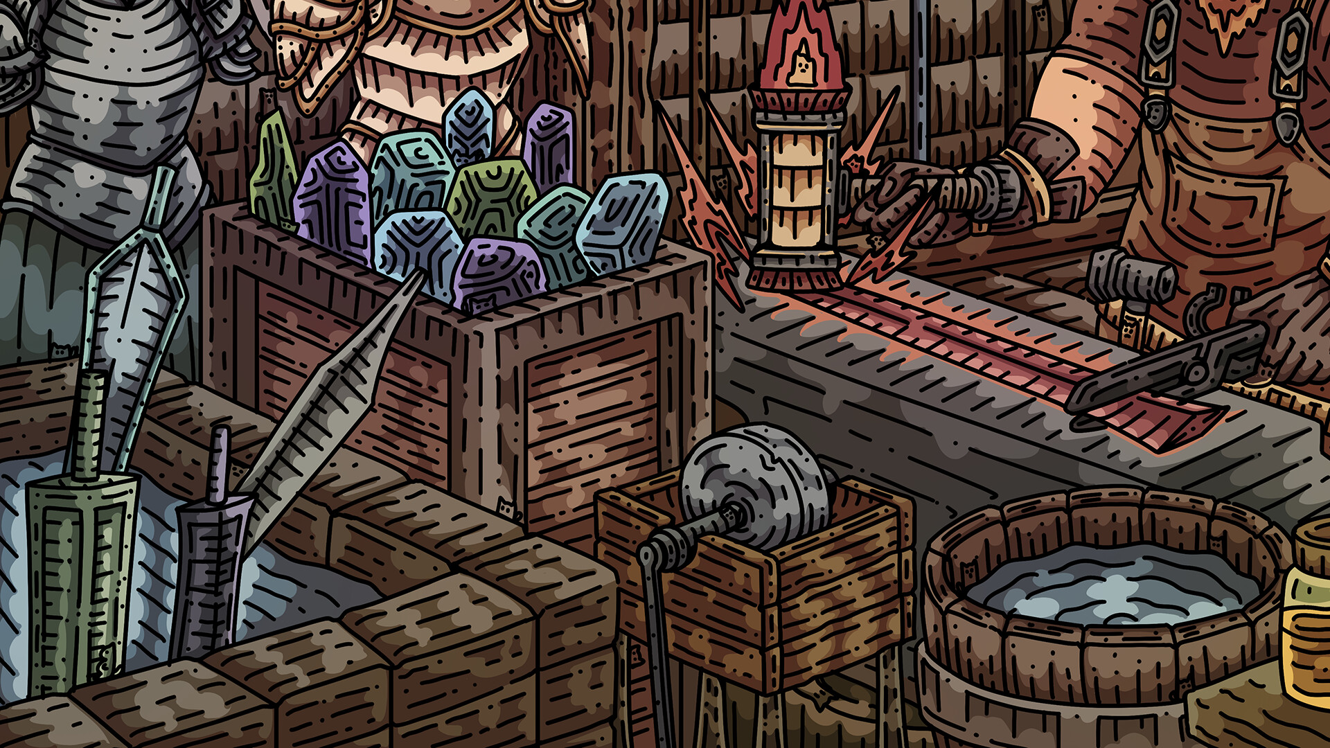 100 Blacksmith Cats Screenshot 2