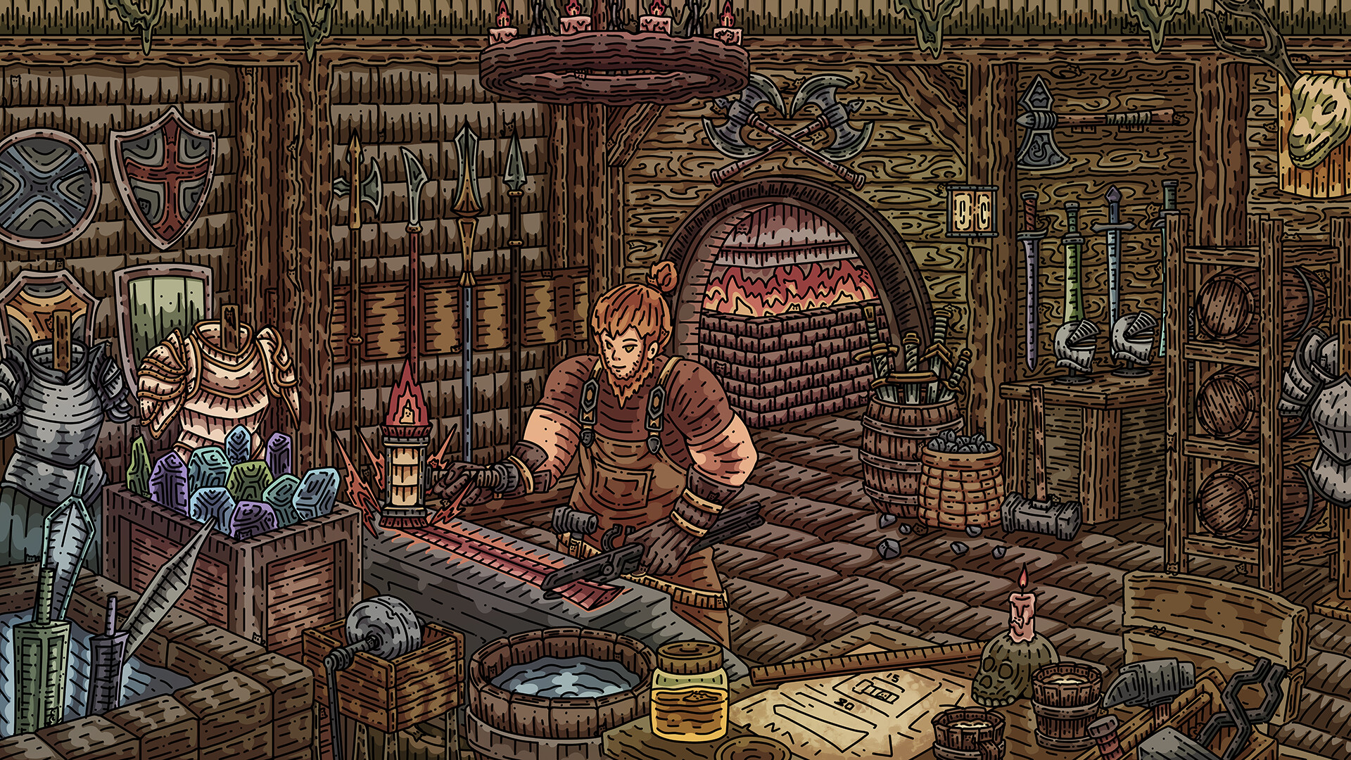 100 Blacksmith Cats Screenshot 1