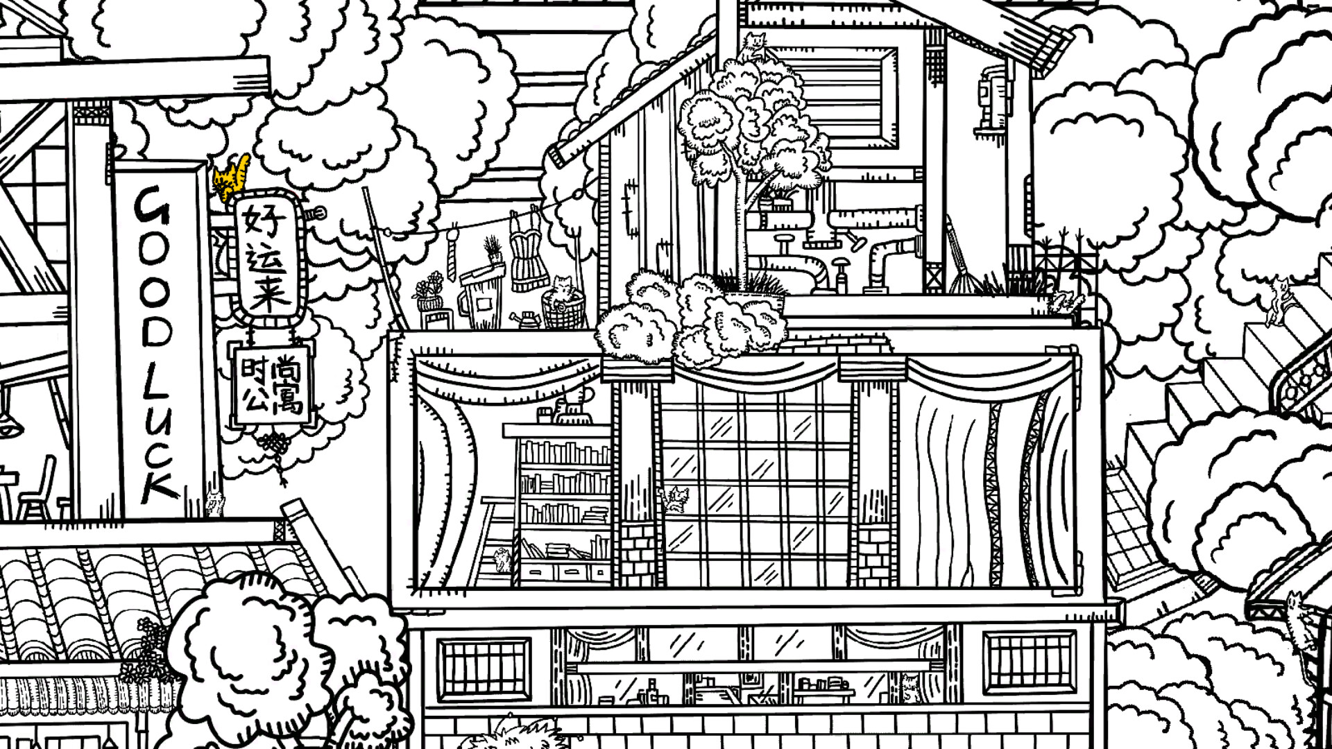 Finding Cats In Town Screenshot 0