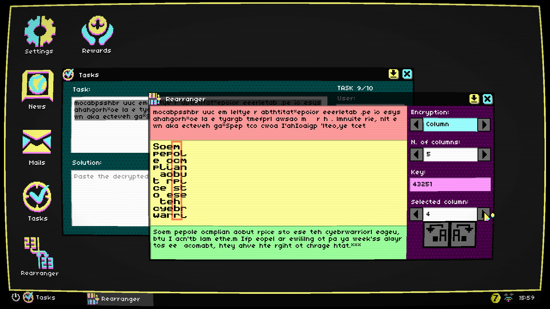 DECRYPTO Project Screenshot 0