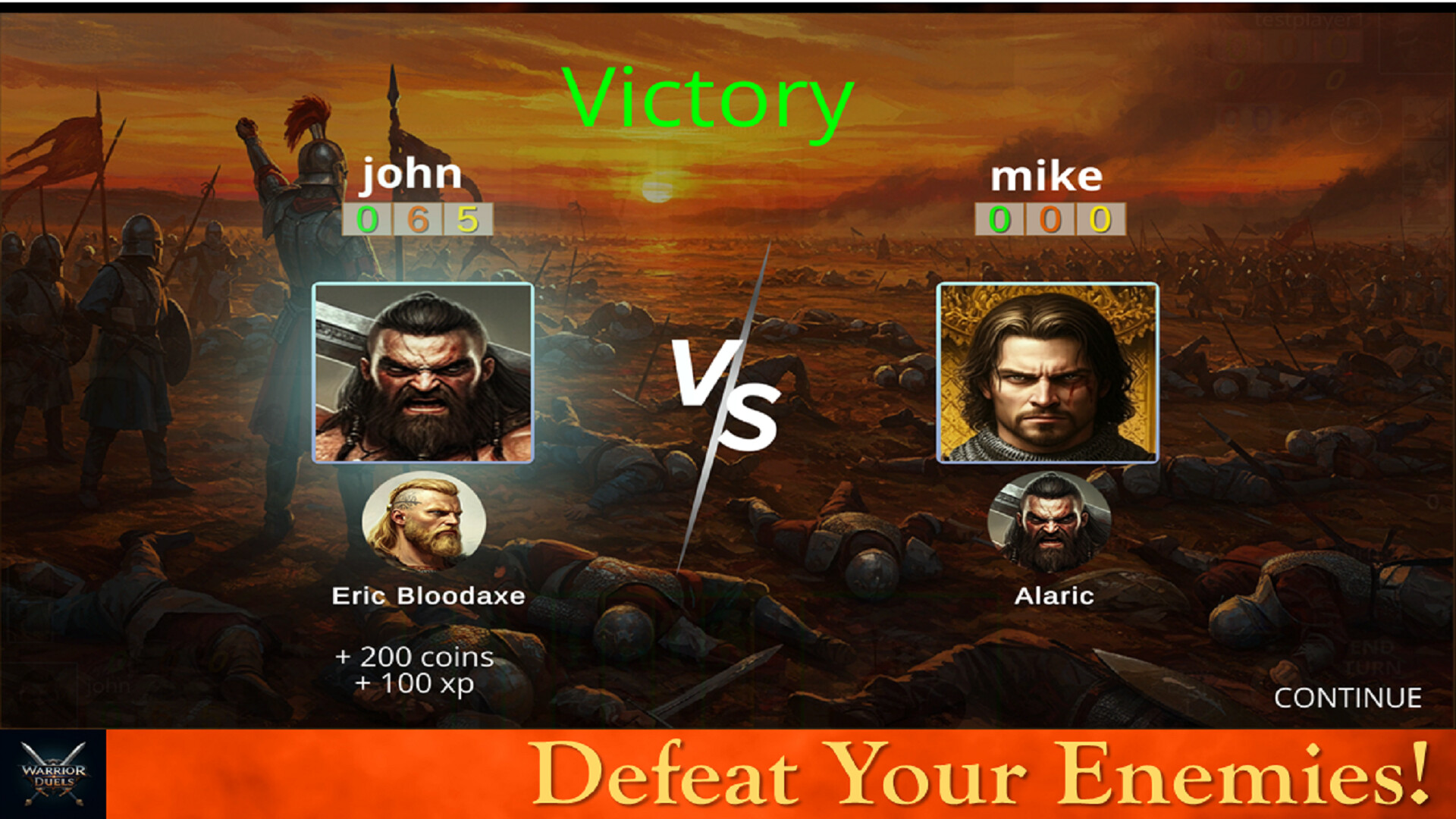 Warrior Duels Screenshot 4