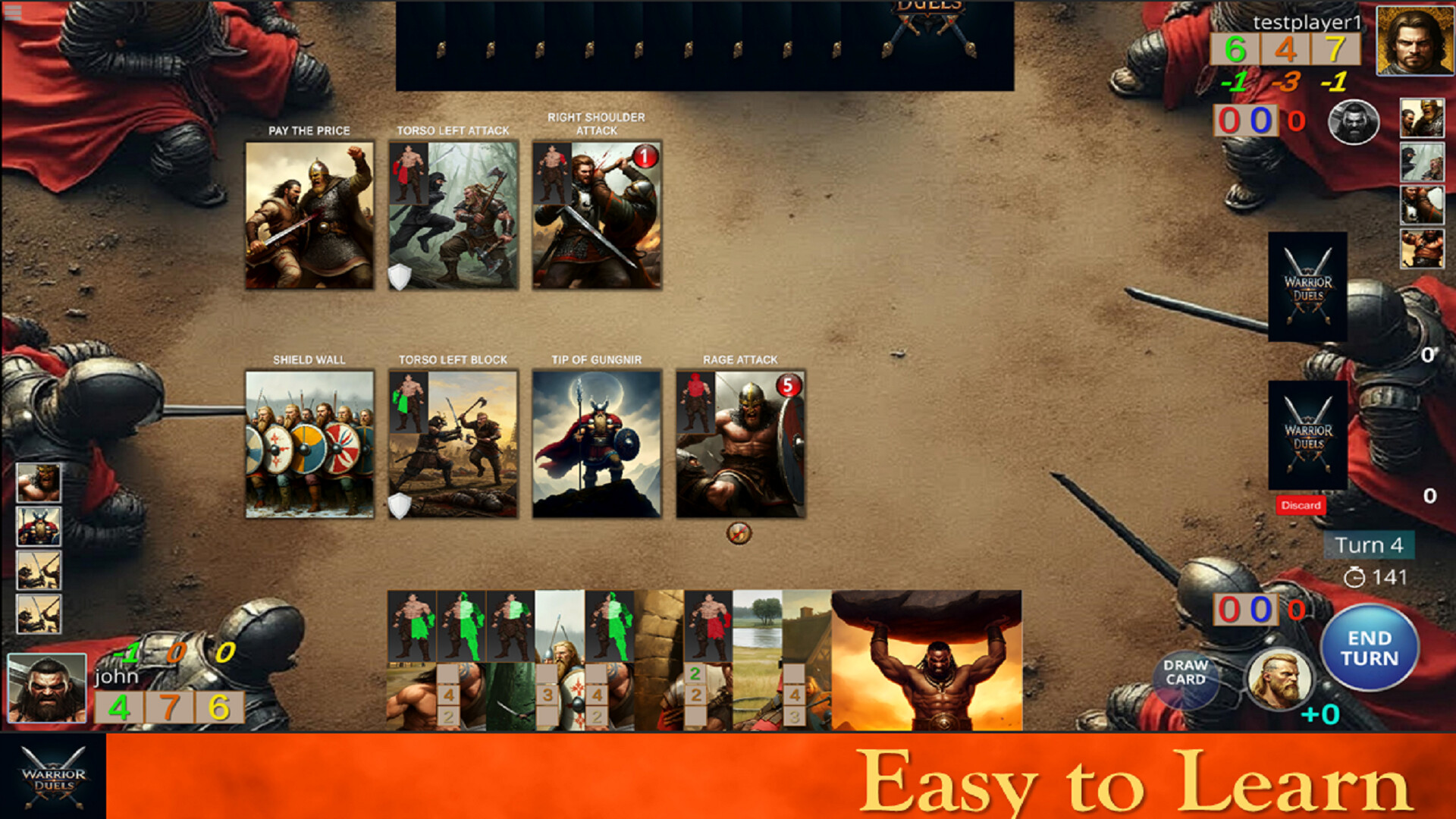 Warrior Duels Screenshot 1