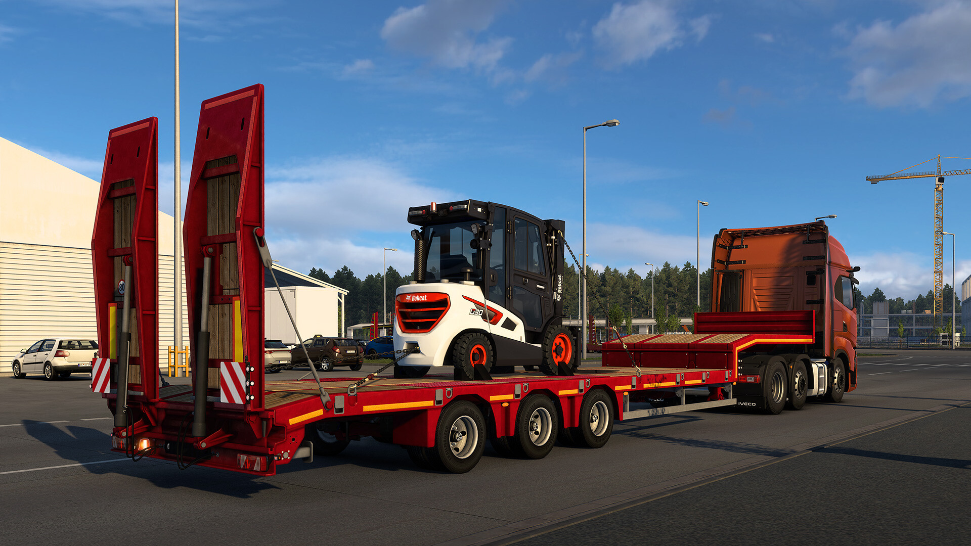 Euro Truck Simulator 2 - Bobcat Cargo Pack Screenshot 1