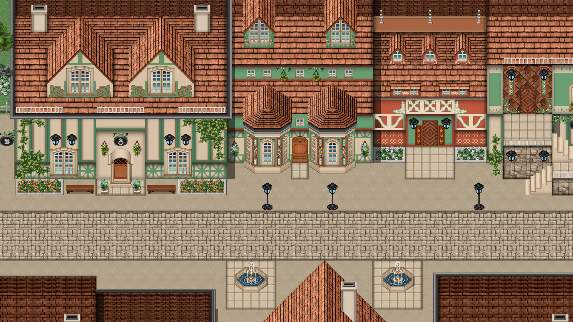RPG Maker MZ - KR Spirit of Germany Tileset Screenshot 1