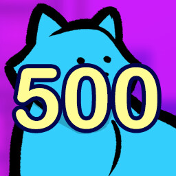 Found 500 cats icon