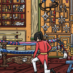 Practicing at the Dojo! icon